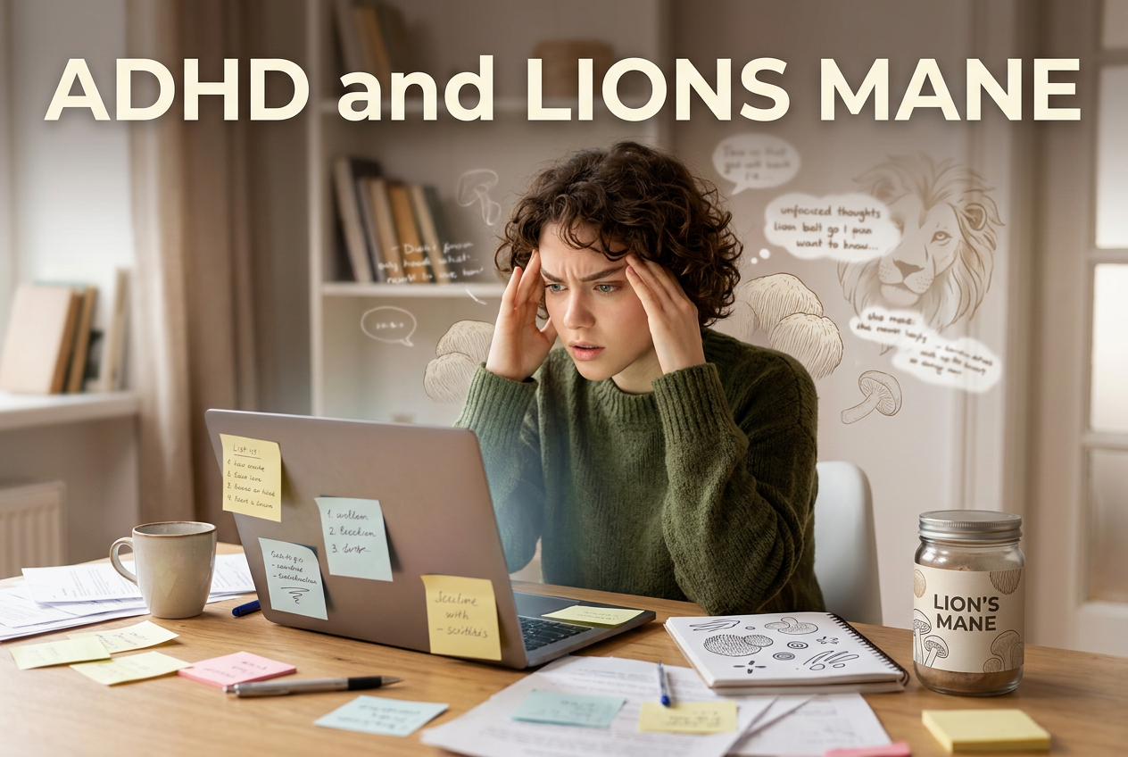 Lion's Mane for Focus and ADHD: A Natural Nootropic Approach