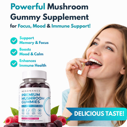 Premium Mushroom Gummies 10-PLEX