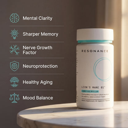 Lion's Mane 01™ - Fruiting Body & Pure Mycelium