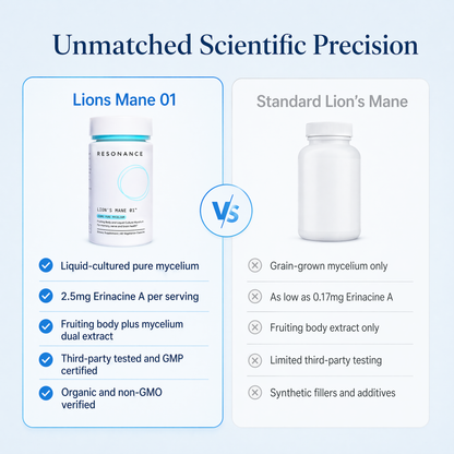 Lion's Mane 01™ - Fruiting Body & Pure Mycelium