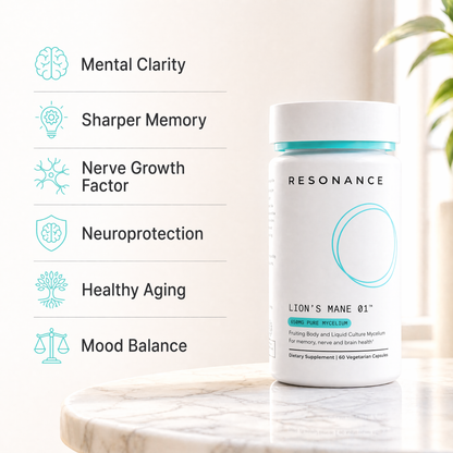 Lion's Mane 01™ - Fruiting Body & Pure Mycelium